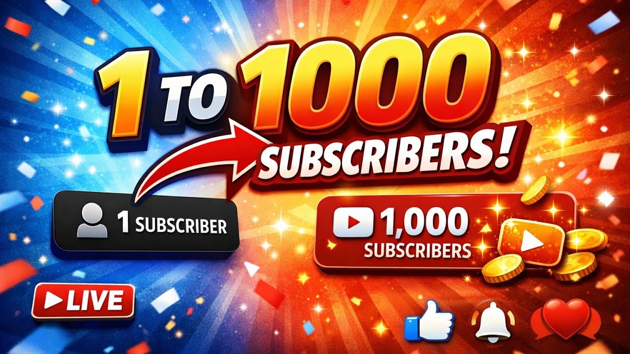 🔴 Live YouTube Channel Promotion🔥 Real Subscribers, Views & Watch Time | Free Growth Real Audience 🚀