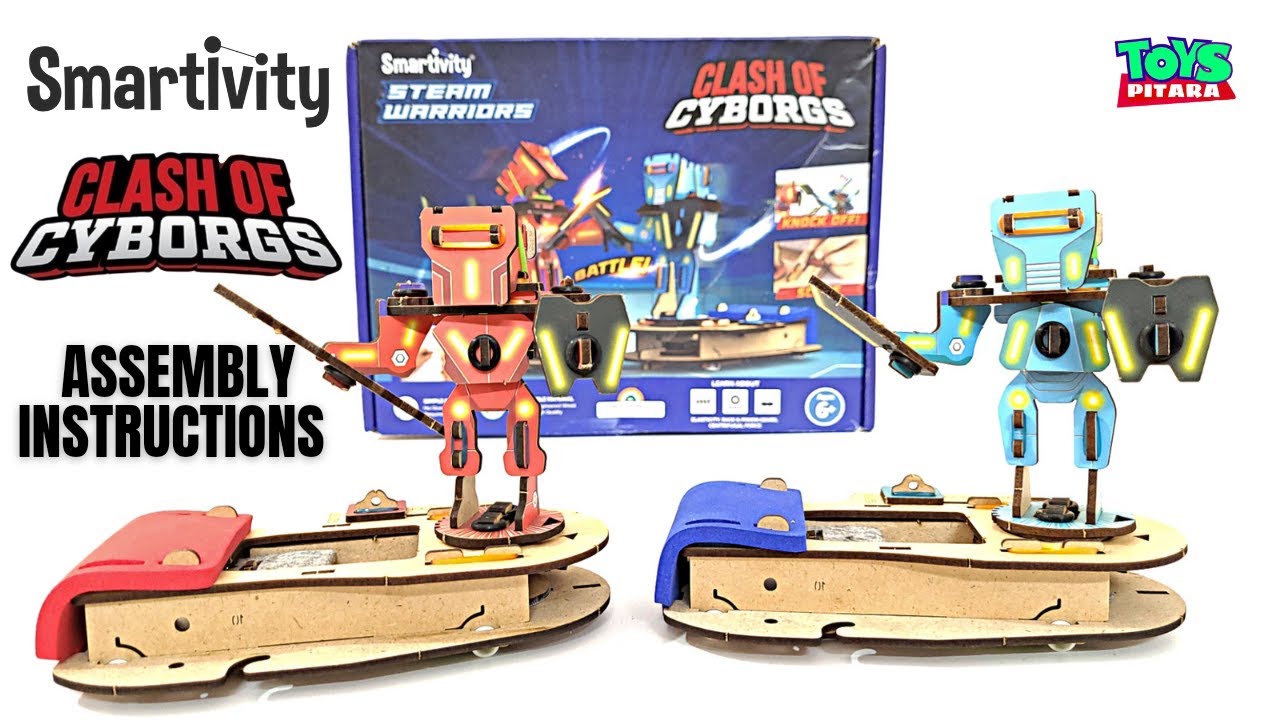 Smartivity | Clash of Cyborgs | How to Make / Assemble