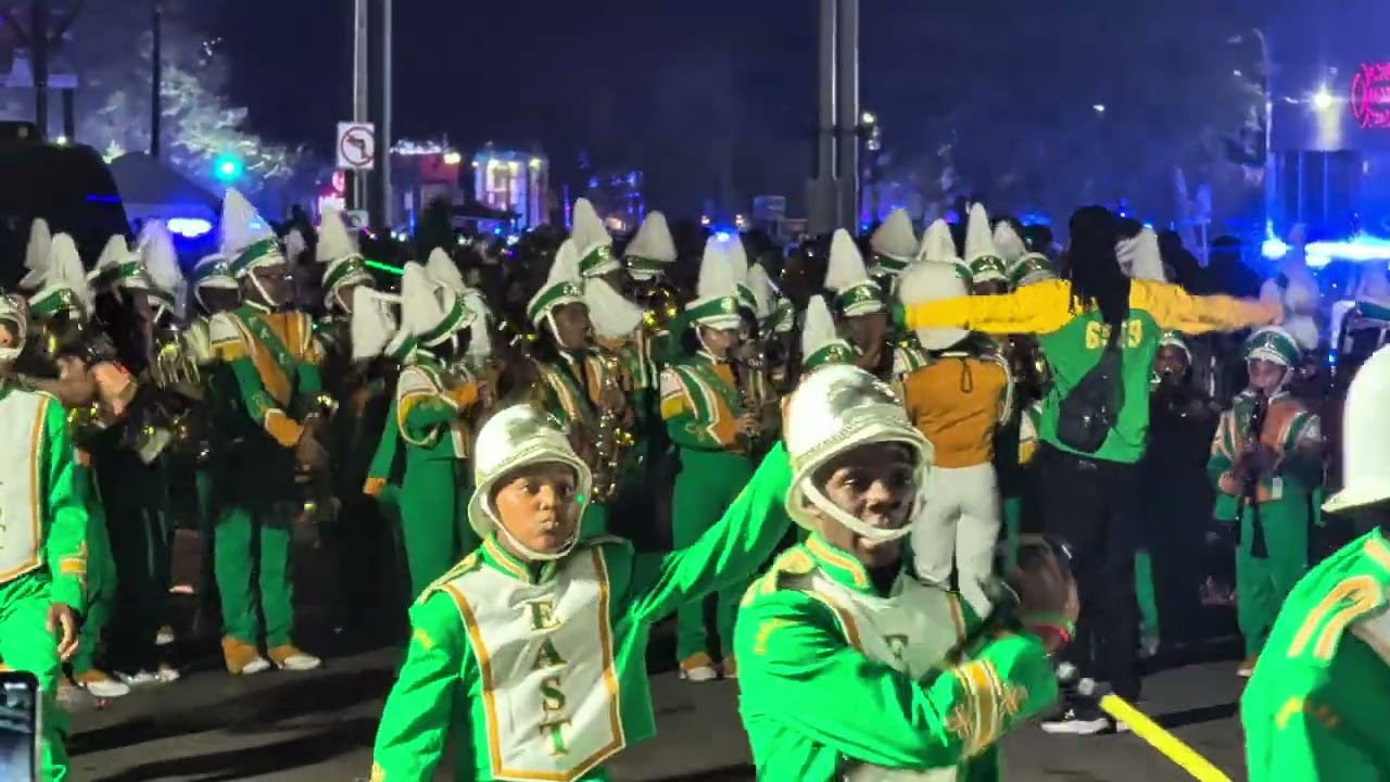 KIPP EAST COMMUNITY PRIMARY SCHOOL MARCHING BAND. KREWE OF MORPHEUS 2026.  ST. Charles Bridge 
