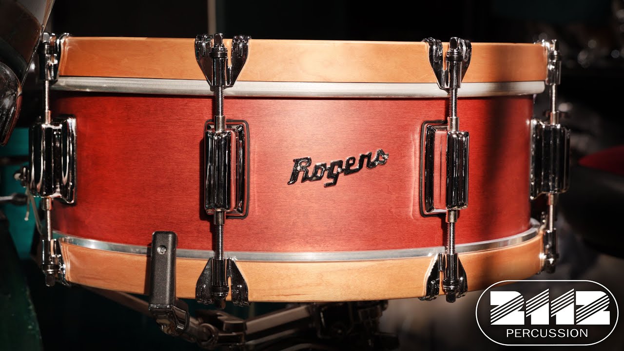 Rogers Tower Limited-Edition Snare Drum 5x14 w/Wood Hoops