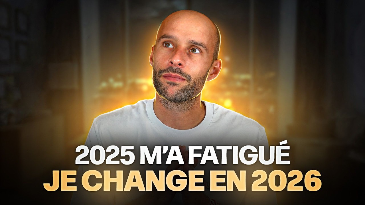 Ce que 2025 m’a appris (et pourquoi je change en 2026)