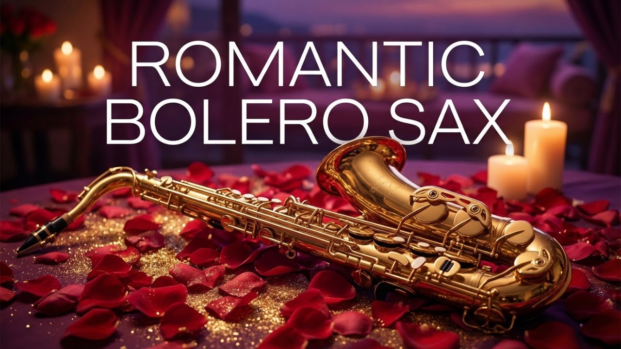 Música Suave de Boleros – Saxofón Romántico para Relajar | Smooth Romantic Saxophone for Relaxation