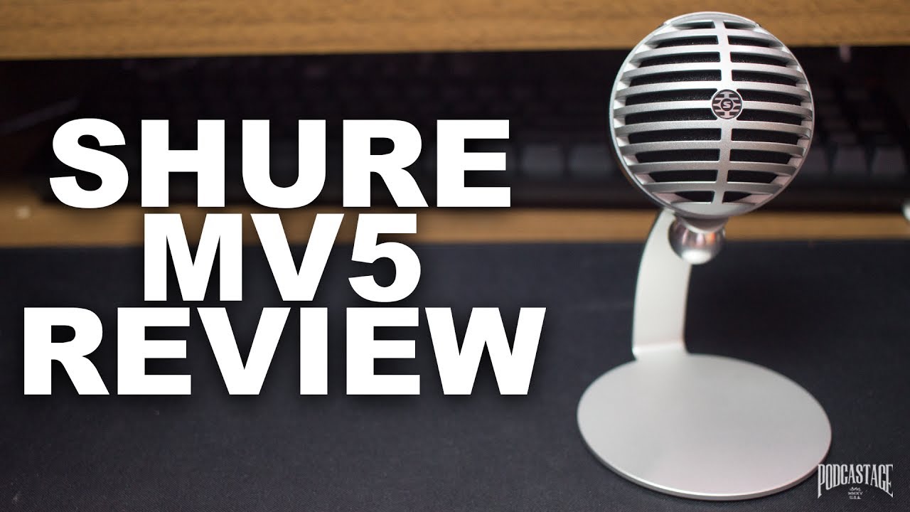 Обзор/тест конденсаторного микрофона Shure MV5