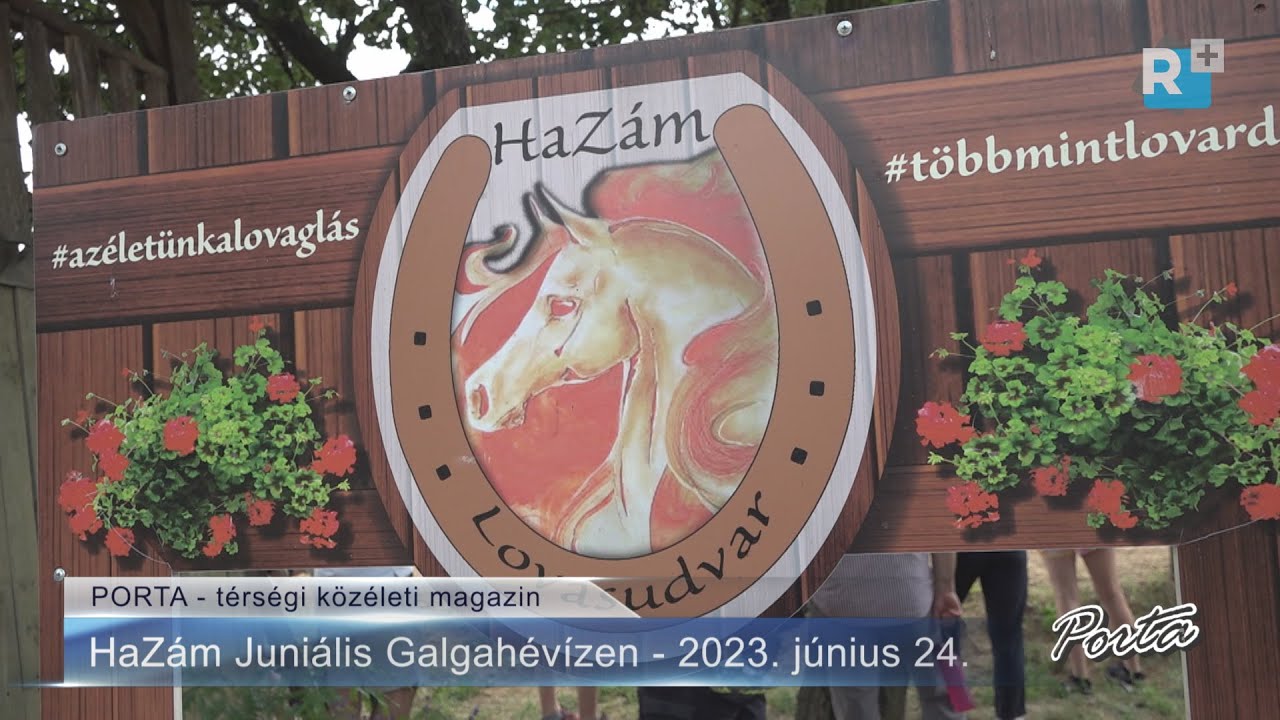 Idén is megtartotta nagysikerű juniálisát a galgahévízi HaZám Lovasudvar