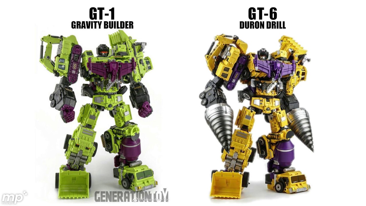 [UNBOXING] Devastator (G2) from Generation Toy