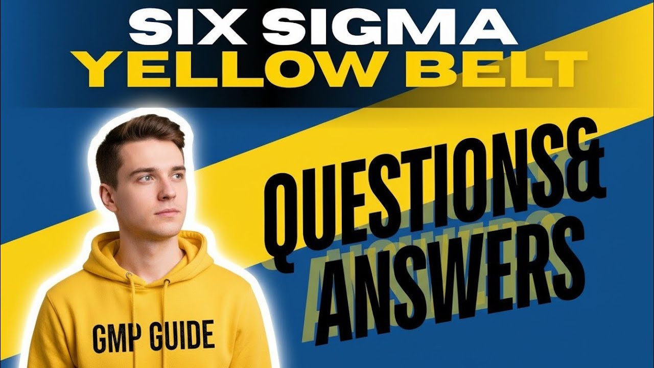 Lean Six Sigma Yellow Belt Questions and Answers | Project Management Certification | Exam Prep 2025