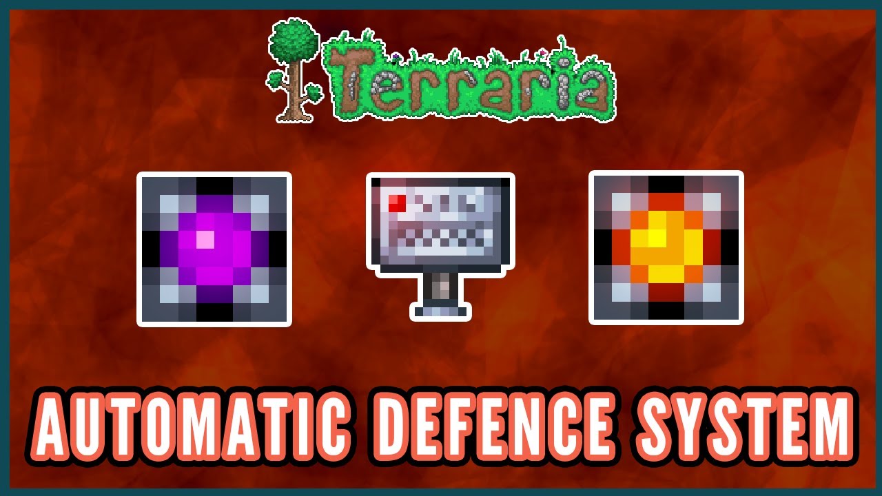 Terraria 1.4.3: This Base Automatically Defends Itself at Night...