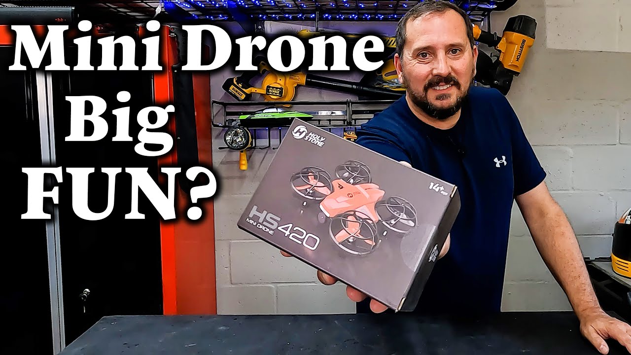 Holy Stone HS420 Mini Drone with HD FPV Camera Unbox & Review