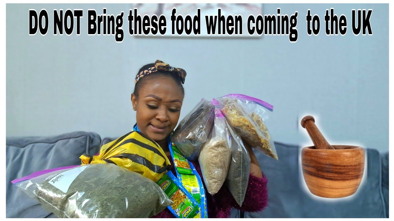 Some African Food to Bring to the UK, Save Money on Food| How I Did it. UK 🇬🇧 Travel Essentials....