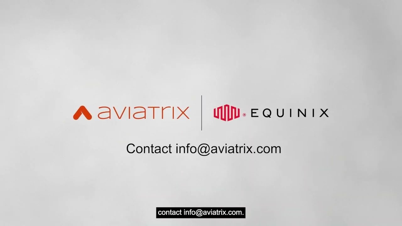 Aviatrix Secure Cloud Network Backbone Deployment on Equinix Network Edge