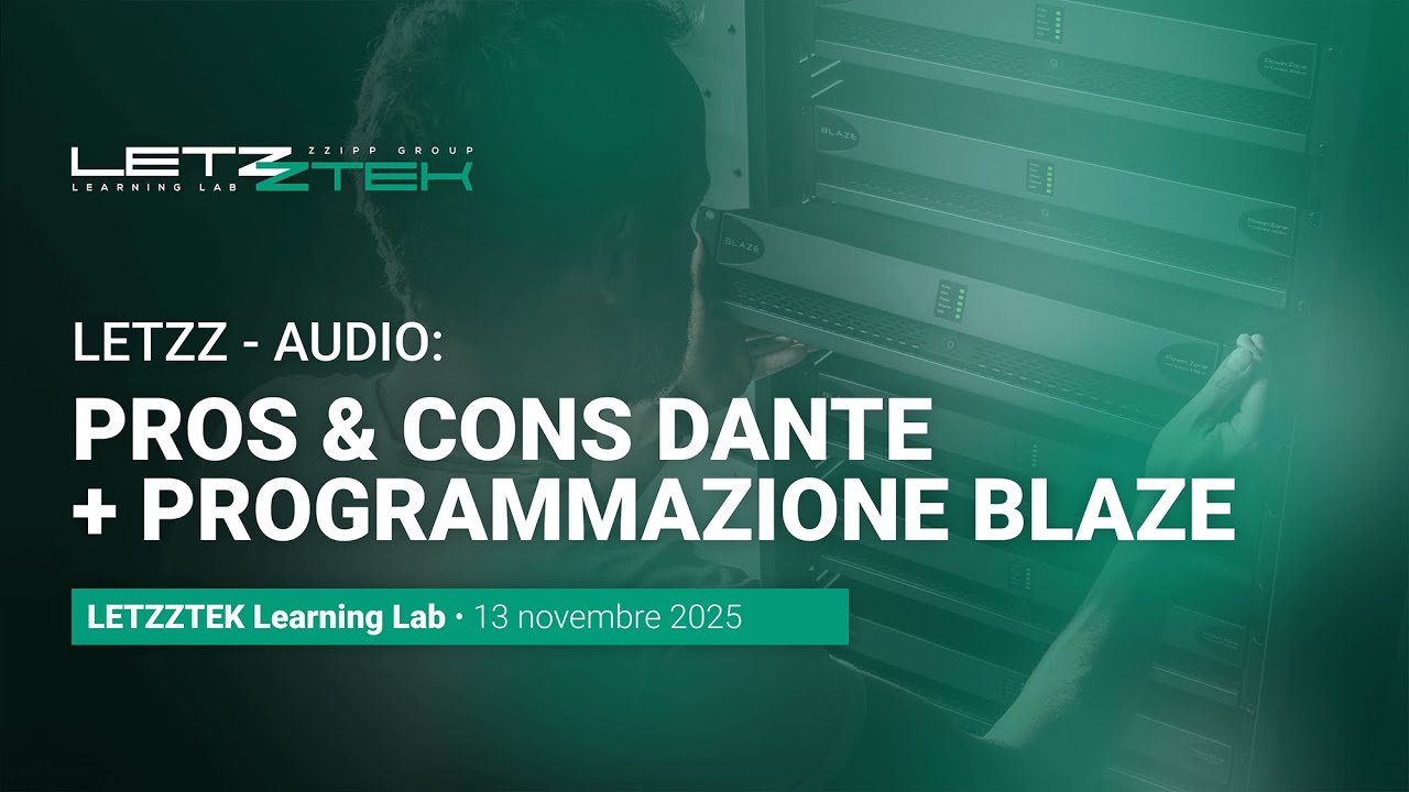 Pro e contro Dante & Programmazione Blaze - LETZZTEK Learning Lab -  ZZIPP Group