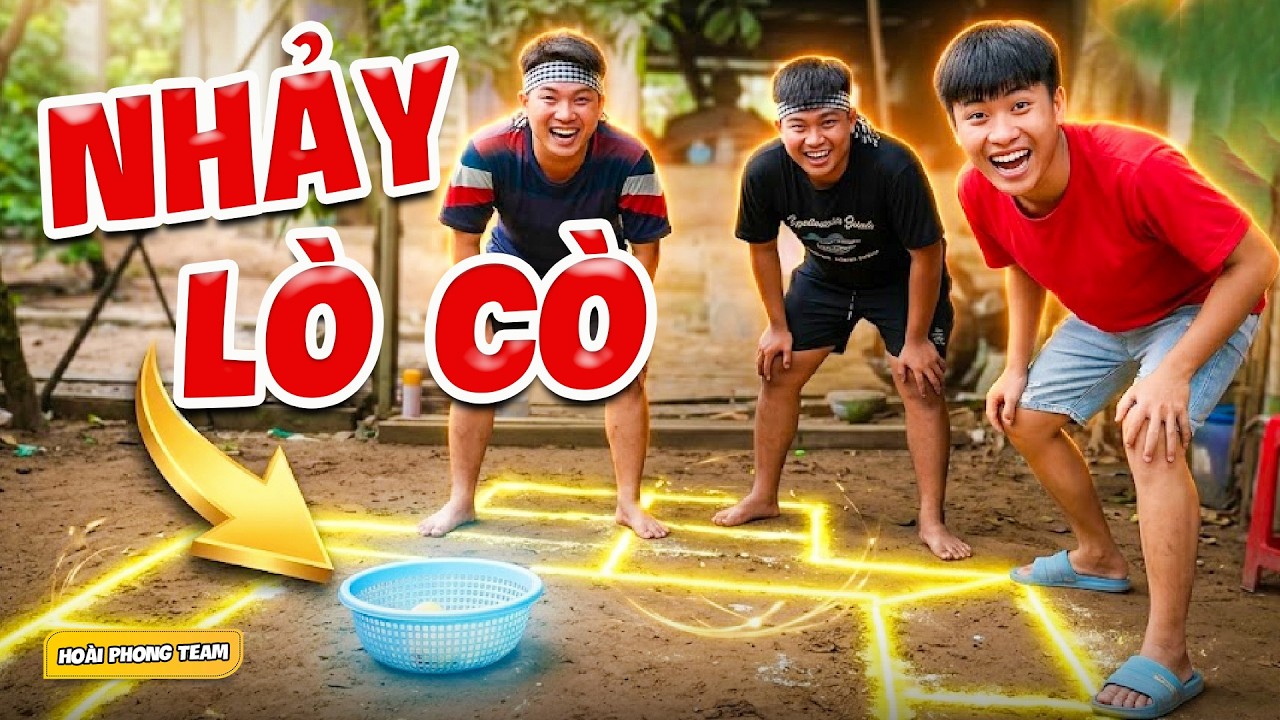 Trò Chơi Tuổi Thơ  Nhảy Lò Cò Kiểu Bá Đạo Khiến Anh Em Khóc Thét | Team Hoài Phong TV
