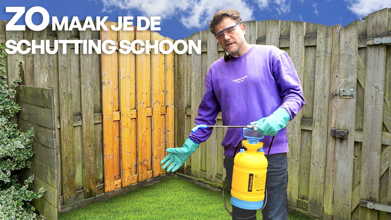 De BESTE Tips om je Schutting te reinigen in 2024 - Helemaal als nieuw!