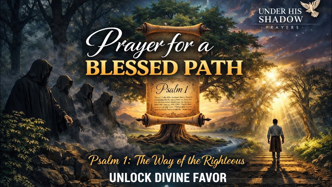 Prayer for a Blessed Path | Psalm 1 – The Way of the Righteous | Under His Shadow Prayers