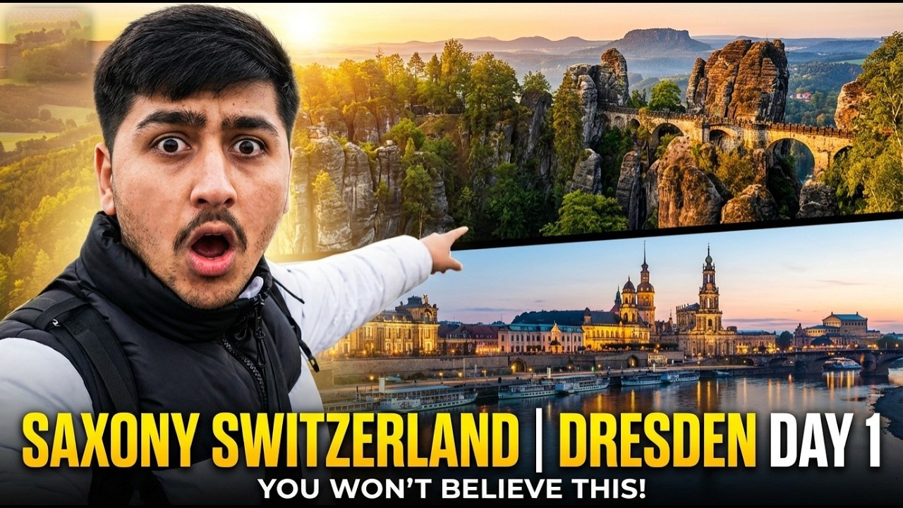 Saxony Switzerland National Park, Germany | Ferry ride for only 3 euros #saxony #trending