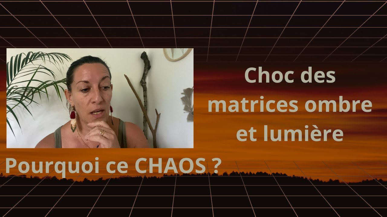POURQUOI CE CHAOS ? Transmission sur les &eacute;nergies actuelles et &agrave; venir.