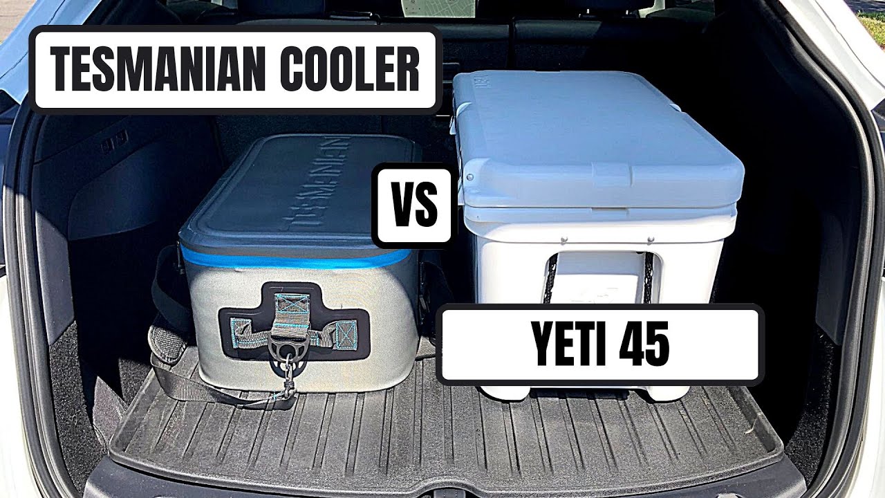 Tesmanian Soft Cooler vs Yeti 45 Hard Cooler... the results may surprise you!