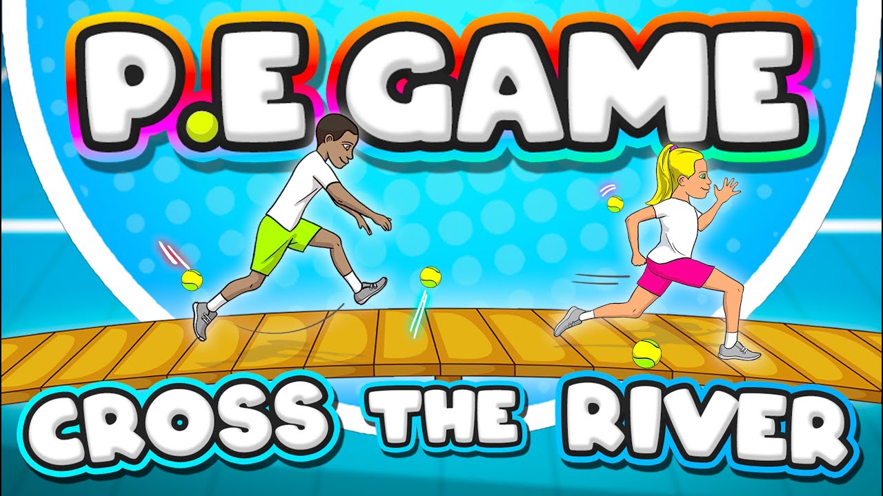 Cross the river!! Play this game with every elementary PE class