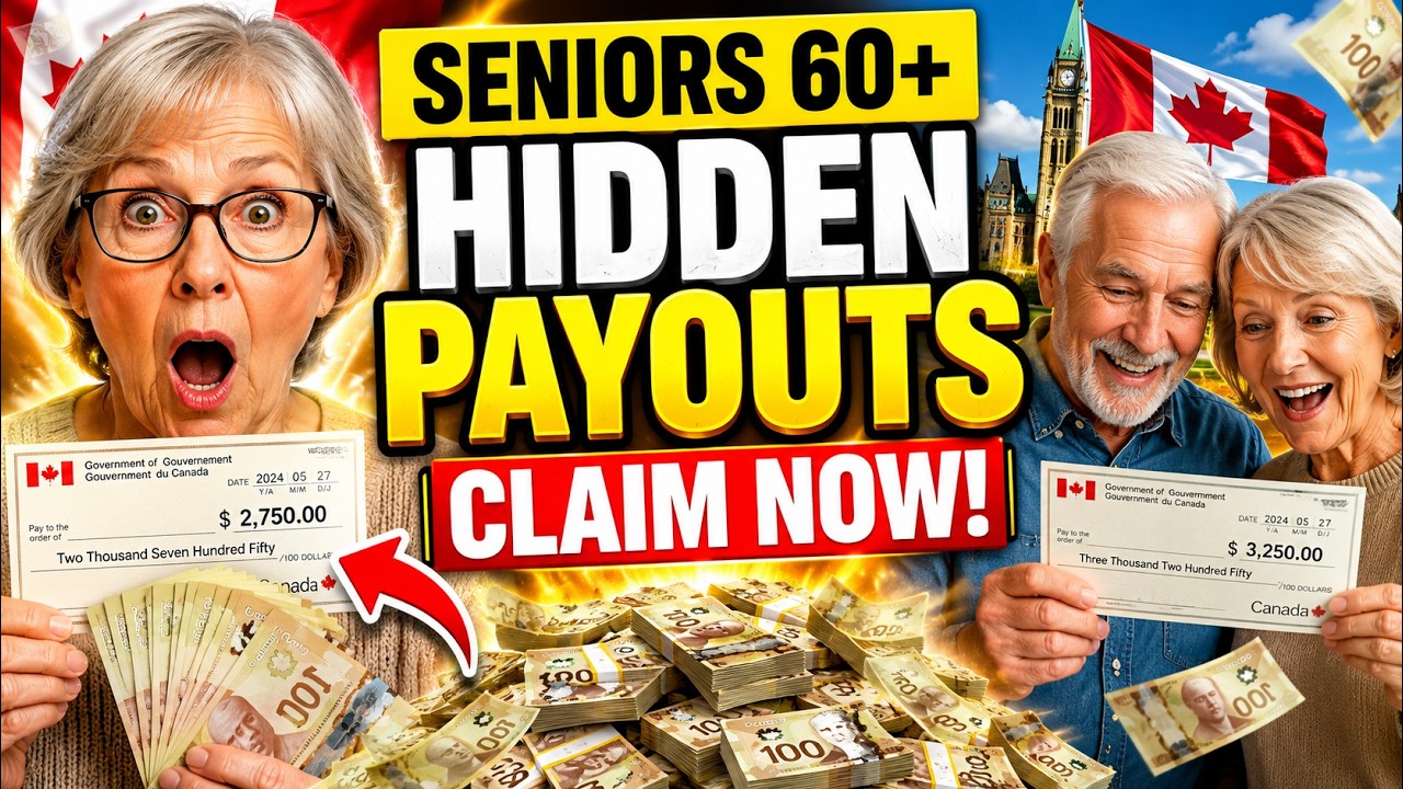 CANADIAN SENIORS 60+: CLAIM THESE HIDDEN PAYOUTS BEFORE IT'S TOO LATE