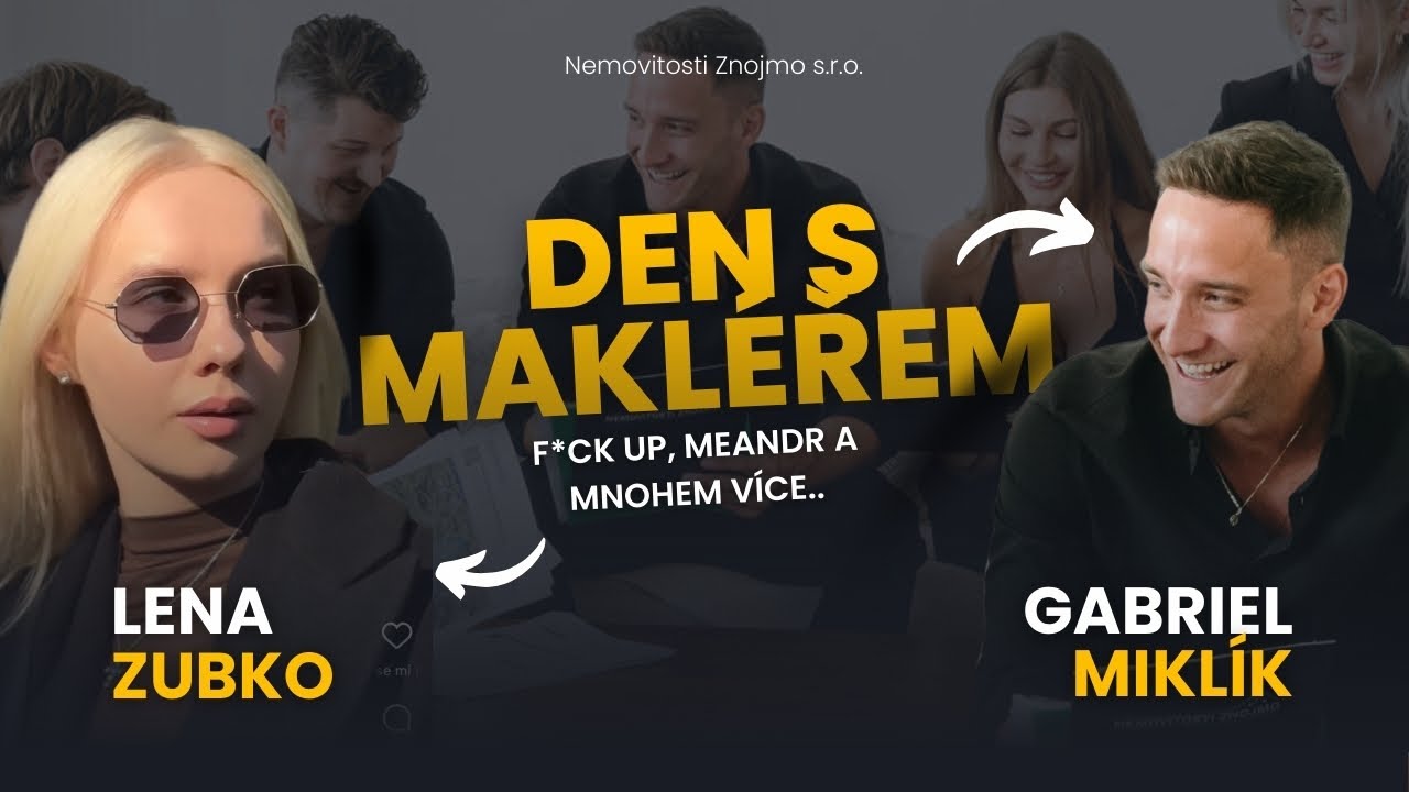 Den s realitním makléřem: realita obchodu, komplikace a nový projekt Meandr