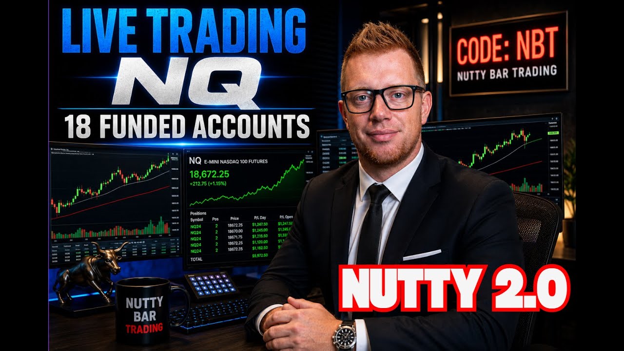 **LIVE** DAYTRADING FUTURES - NUTTY 2.0 - CODE NBT
