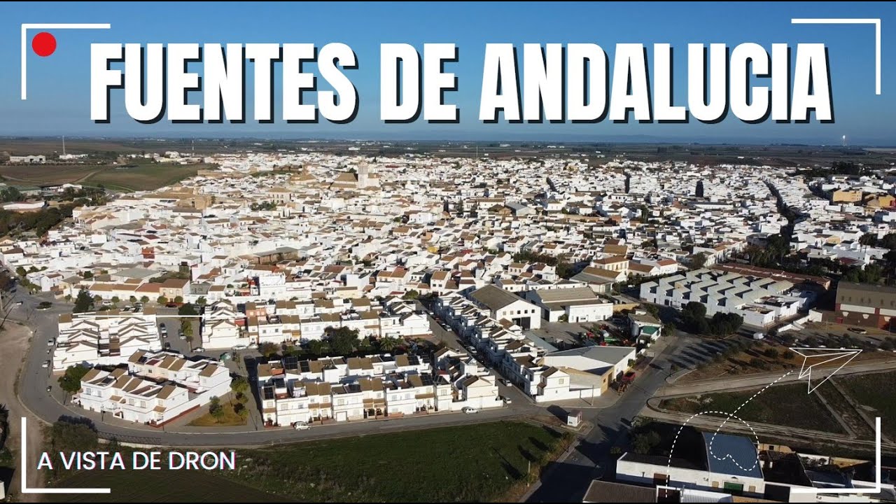 Fuentes de Andalucía (Sevilla) a vista de dron | DJI Mini