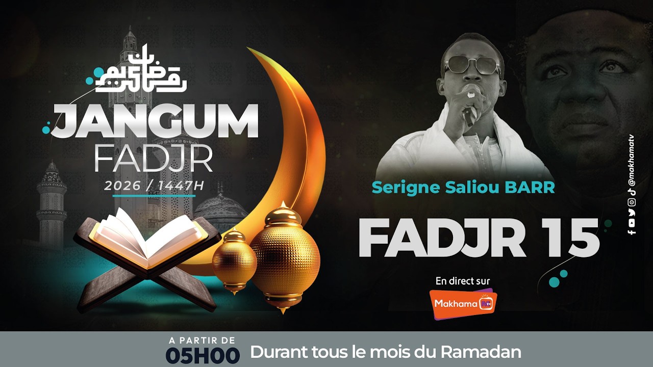 🔴 EN DIRECT Keur Massar - Njangum Xassida Fajar 15 Ramadan 1446H/2025