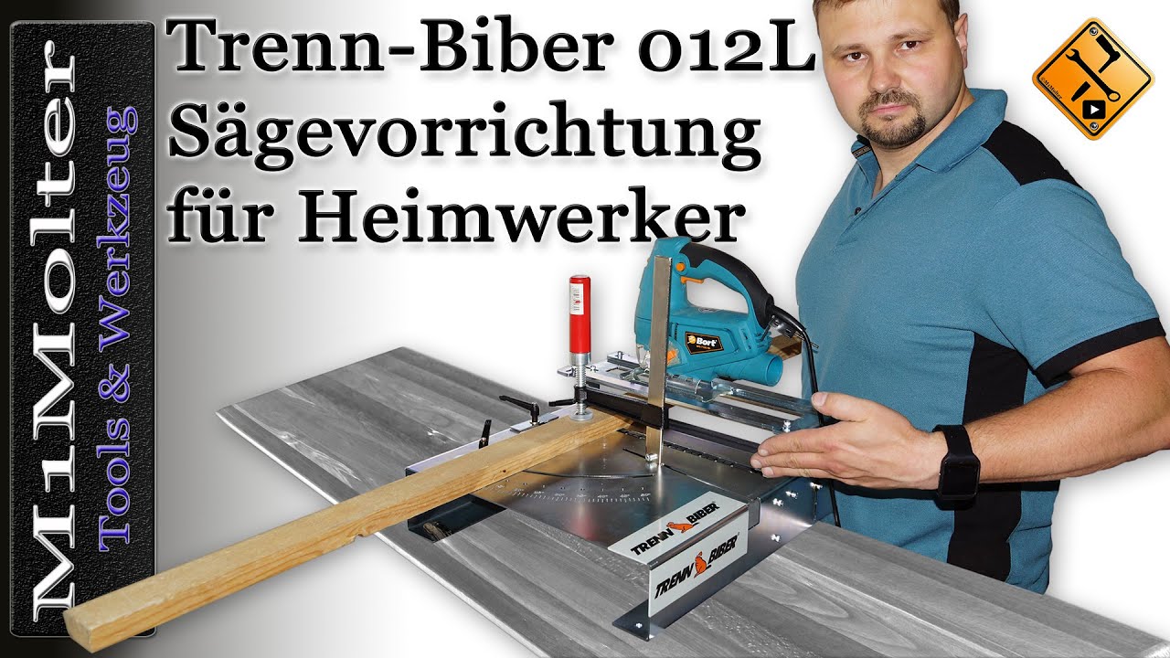 Stichsägetisch Trenn-Biber 012L - Vorstellung und Werkzeugtest von M1Molter