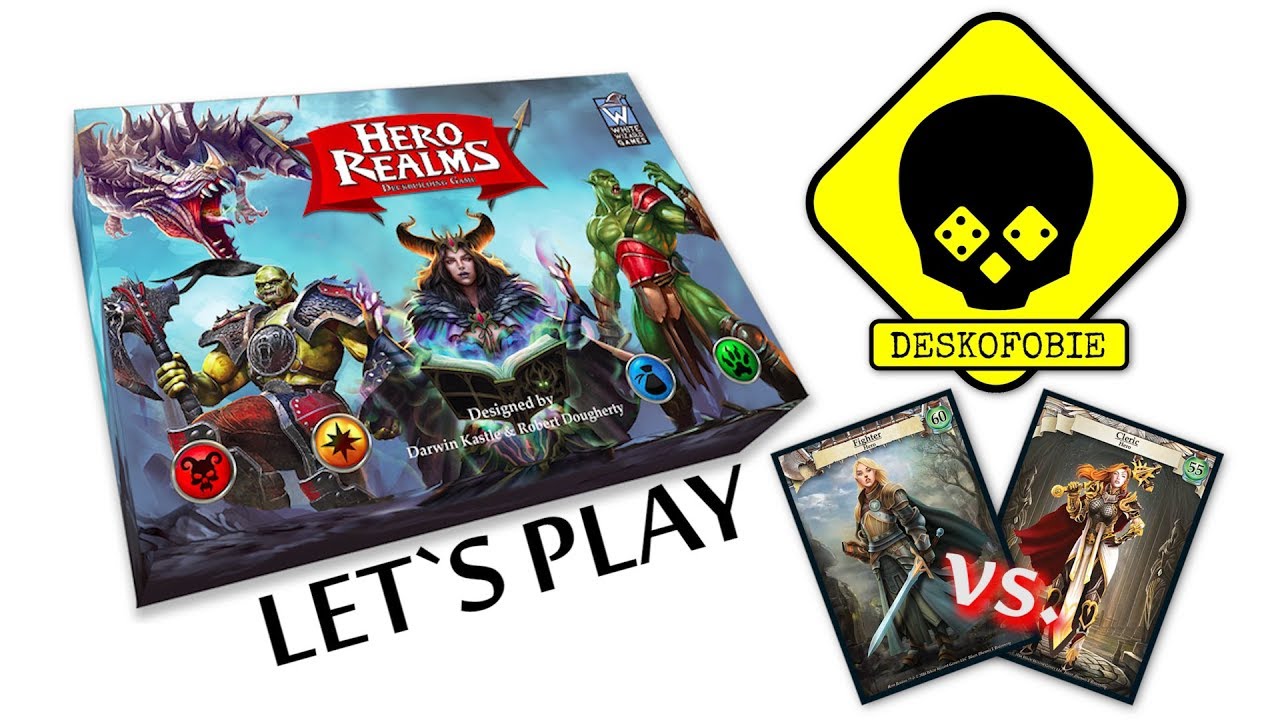 LET`S PLAY (Yedle): Hero Realms - Fighter vs. Cleric