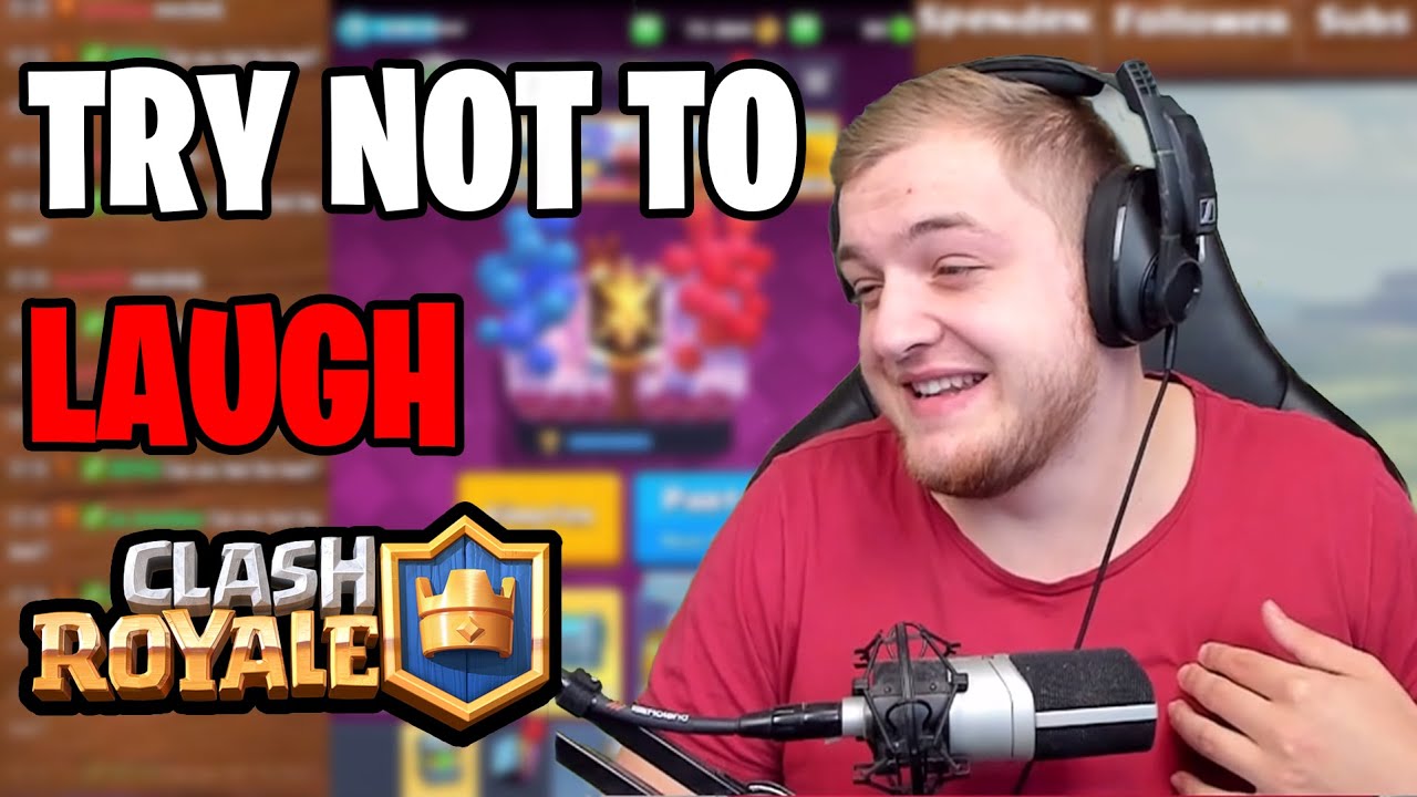 Best of Trymacs | Clash Royale | Try not to LAUGH 😂=🚫