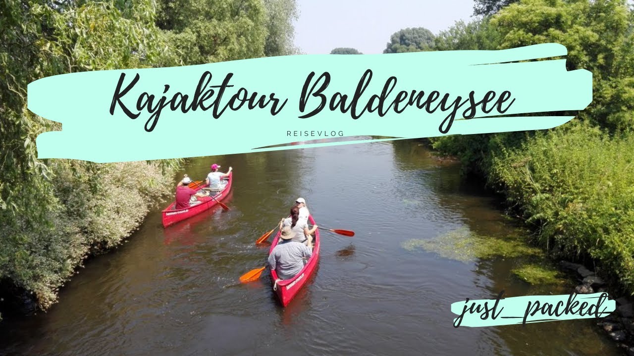 Outdoor Liebe: Kanutour über den Baldeneysee (Essen)