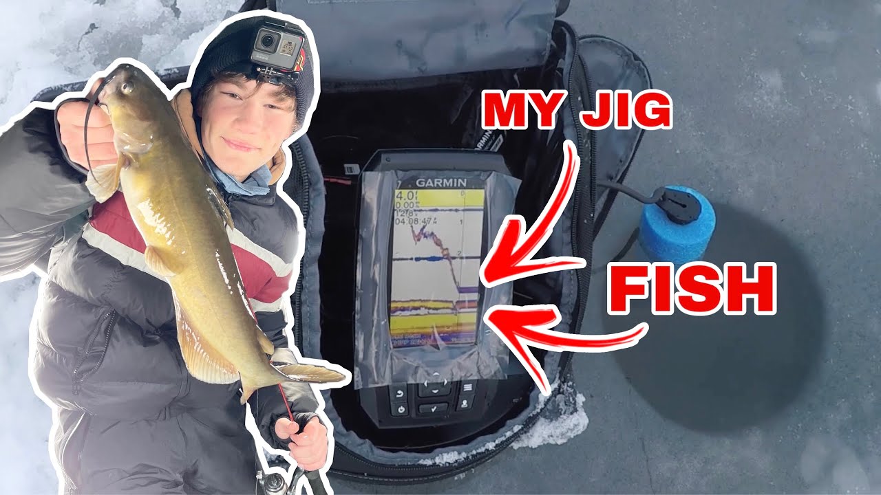Pymatuning Ice Fishing & Garmin Striker 4 First Look!
