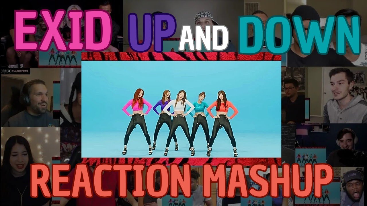 Exid 'Up and Down' M/V Reaction Mashup