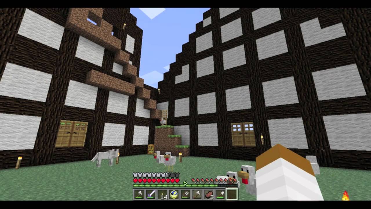 Building a Fachwerkhaus or 'Half-timbered House' Part 2