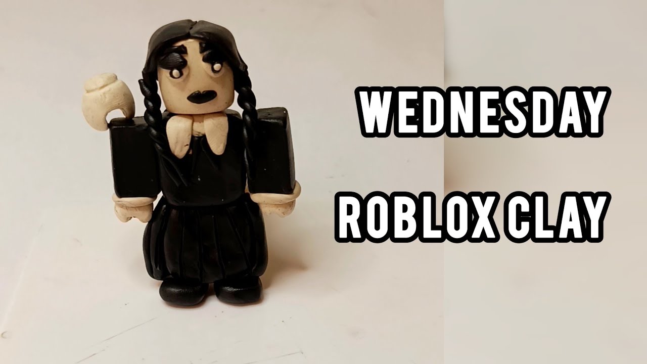 Clay Wednesday Addams Roblox Style 😍