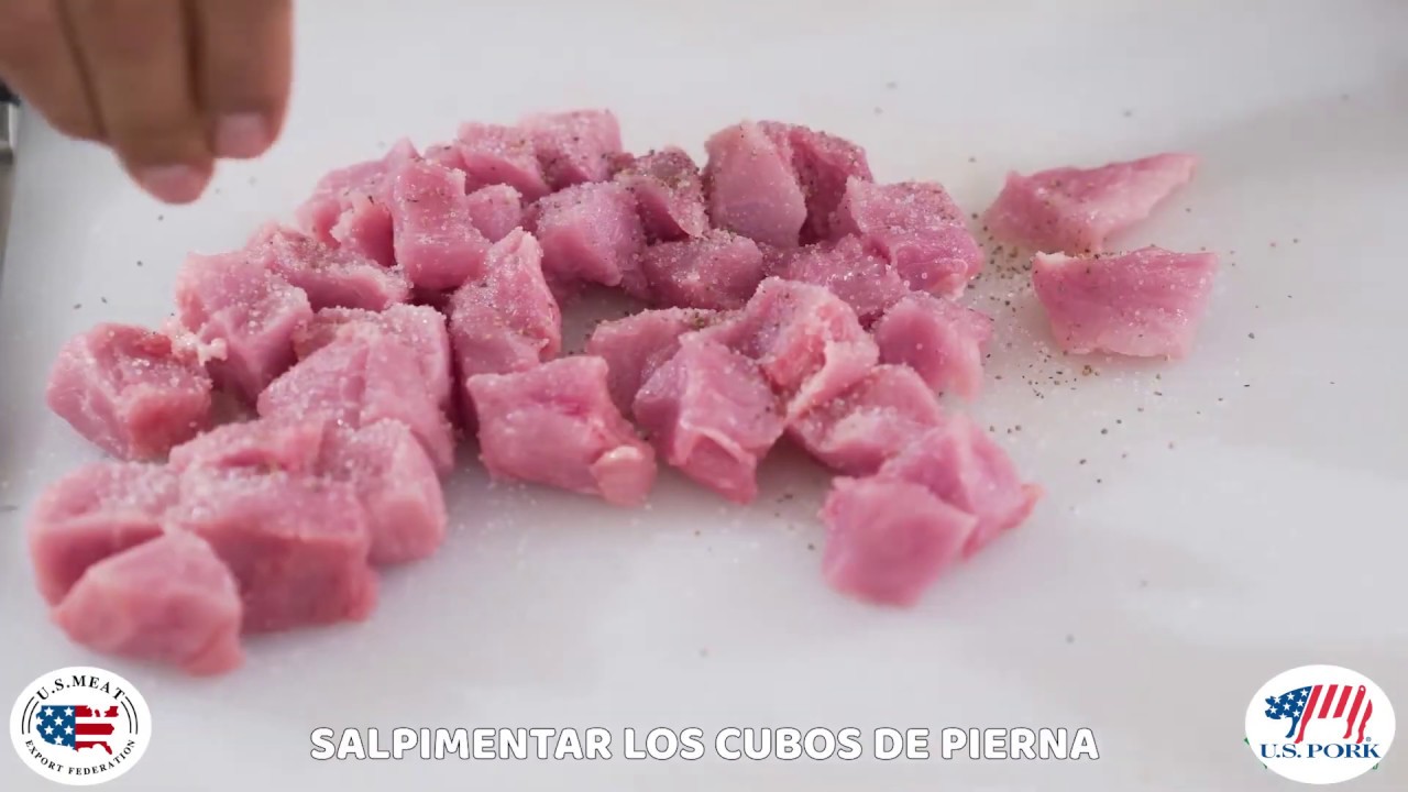 Pork Ham con frijoles
