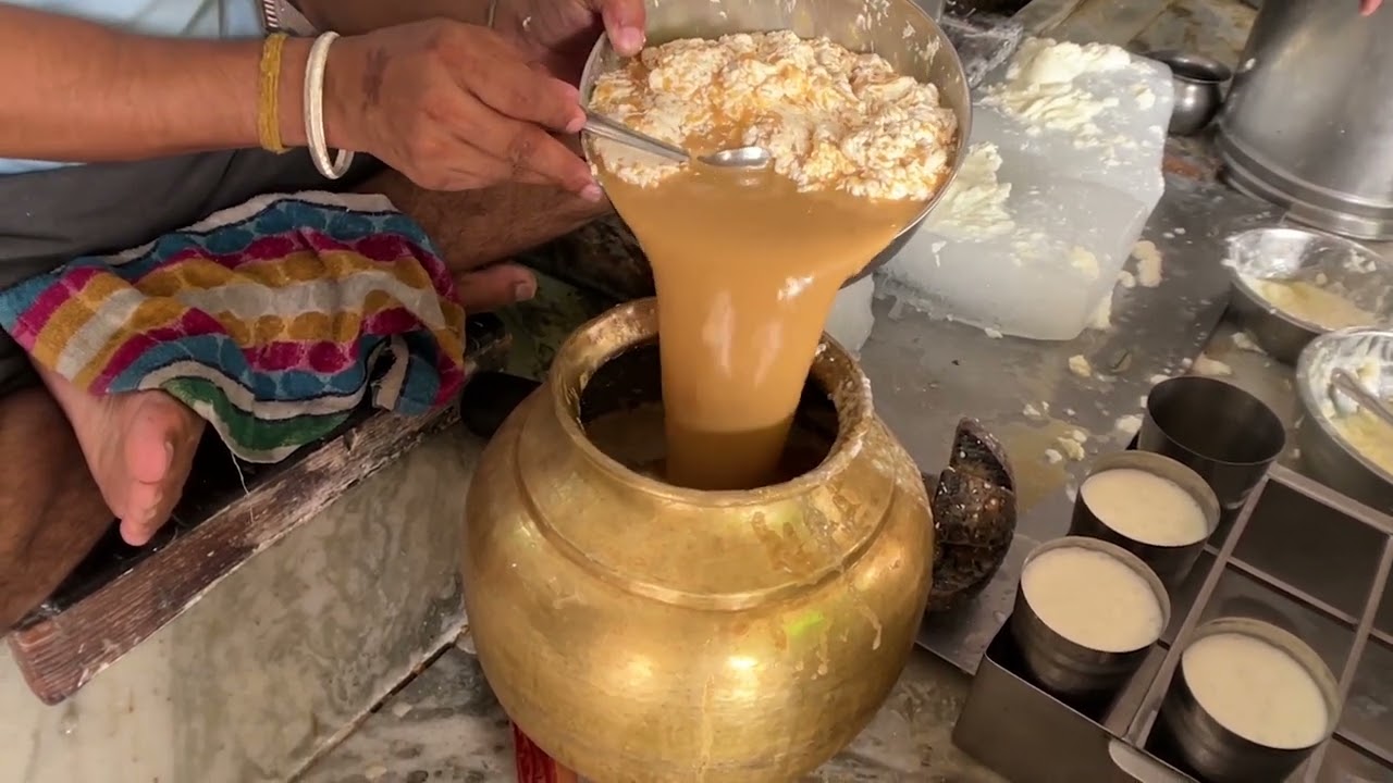 Golden matka lassi | Pede wali lassi Amritsar