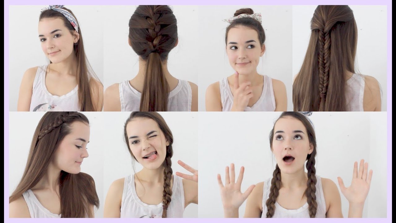 7 Quick + Easy Hairstyles! | Reese Regan