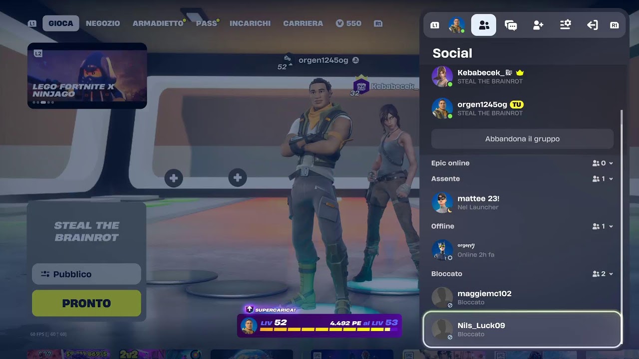 Live Fortnite nel big 26