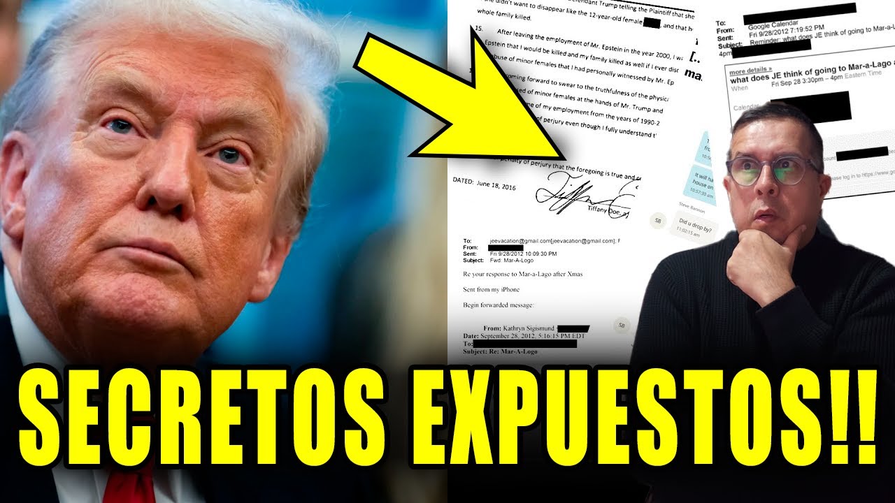 &iexcl;NUEVOS SECRETOS OSCUROS de los 3 MILLONES de archivos Epstein FINALMENTE REVELADOS!