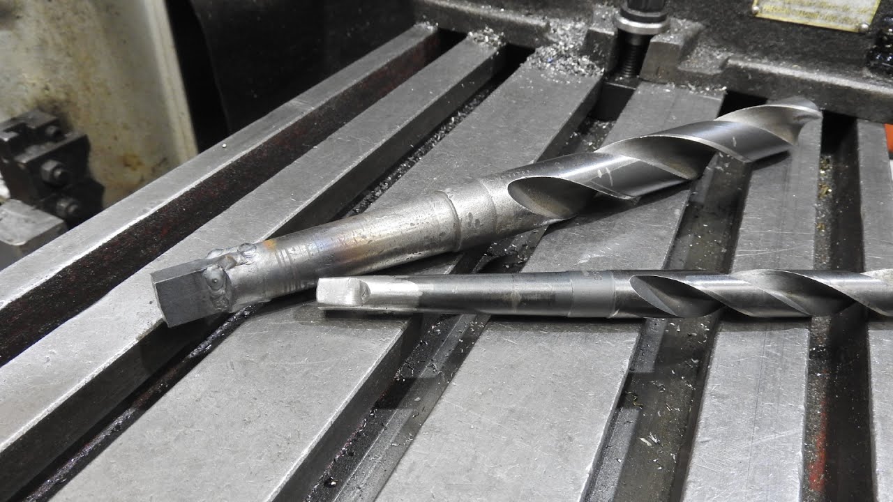 Repairs to morse taper drill tangs