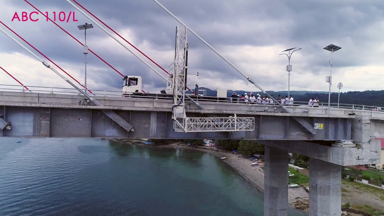 Bridge Inspection Machine BARIN ABC 110/L Jembatan Merah Putih Indonesia