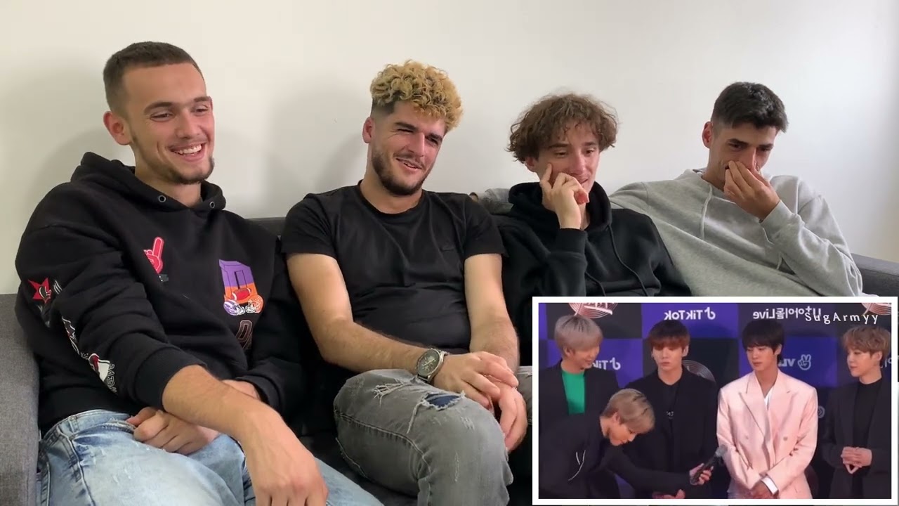 MTF ZONE REACTS TO BTS PASSING STUFF AROUND IS FUNNY FOR NO REASON | BTS REACTION