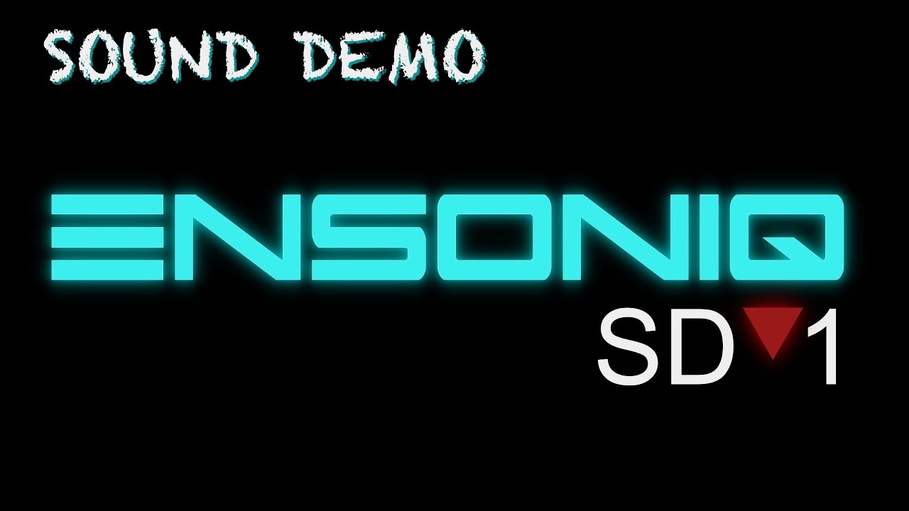 ENSONIQ SD-1 Synthesizer 1990 (No Talking) DEMO