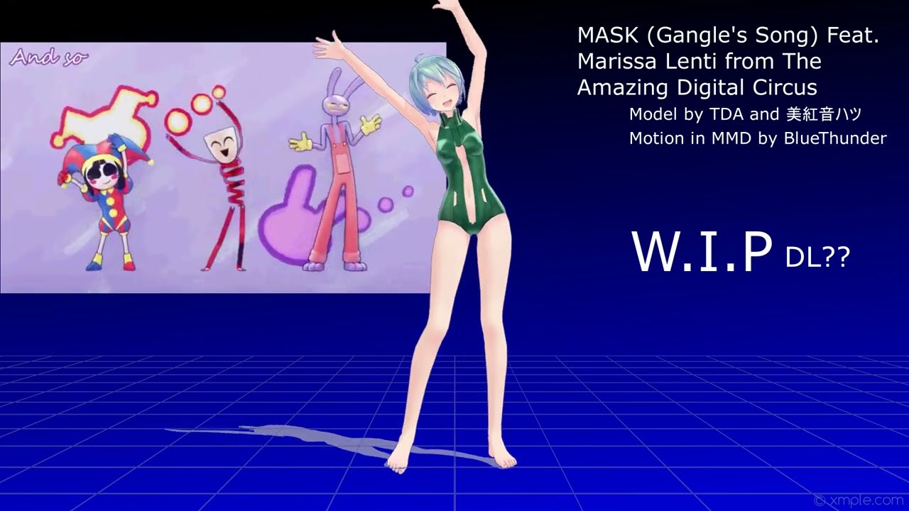 [MMD] MASK (Gangle's Song) Motion DL??