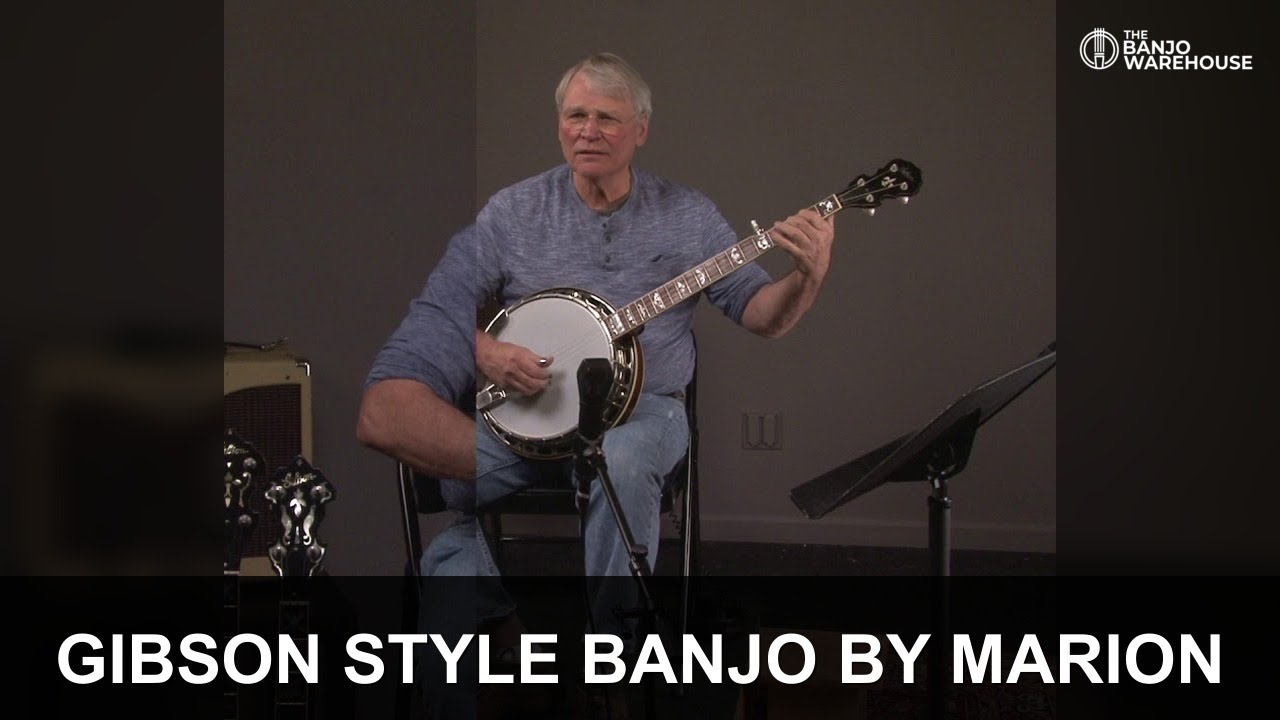 Gibson Style 5 string Banjo made by Marion Kirk $2295 Hohwald Banjo Warehouse B00251