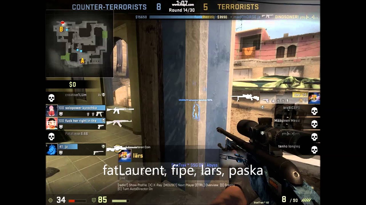 How to play with Scout in CS:GO [short tutorial by fipe]