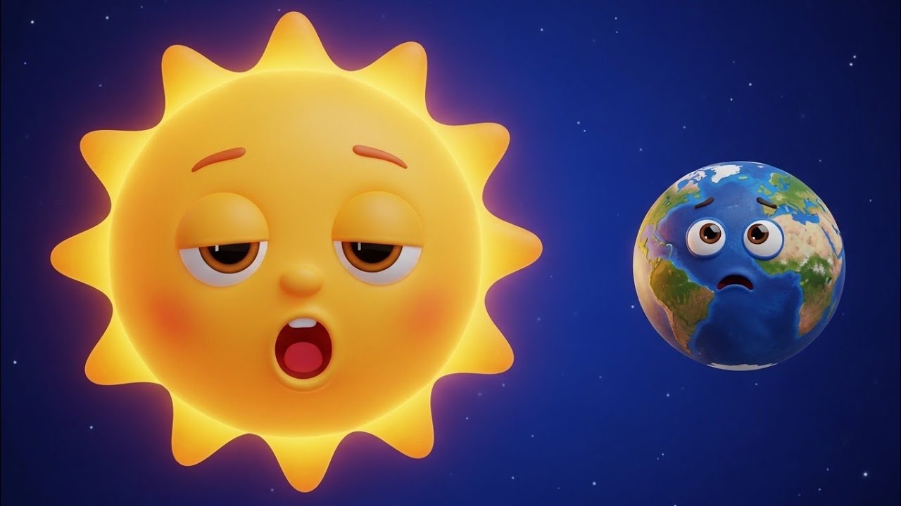 Why Is The Sun Sleepy Today? ☀️😴 | Fun Science for Kids