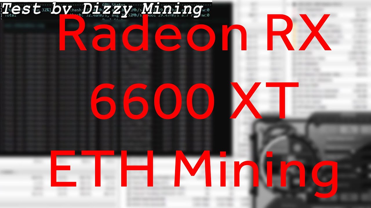 RX 6600 XT Mining ETH Hashrate With Overclocking - MSI Radeon RX 6600 XT GAMING X 8G