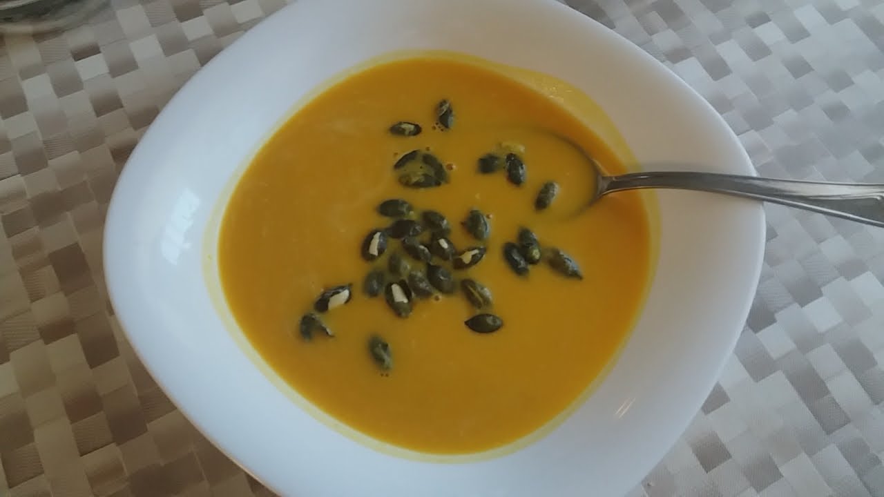 Sütőtökkrémleves